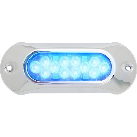 Attwood Attwood LightArmor HPX Underwater Light - 12 LED &amp; Blue 66UW12B-7